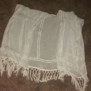 White coverup/ shawl